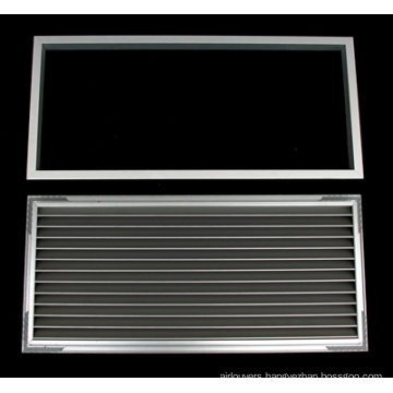 Air Conditioning Aluminum Single Deflection Grille Supply Air Ceiling Grille